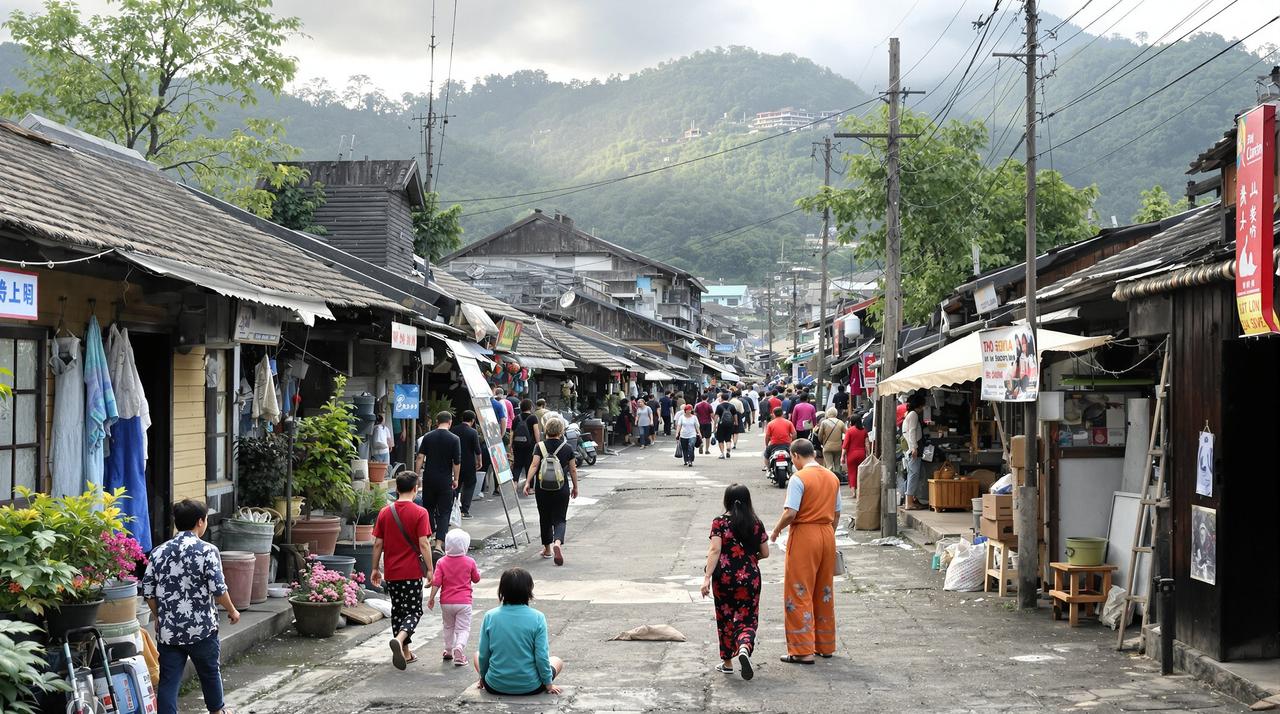 某慢综艺播出后取景地成热门打卡地，游客暴增