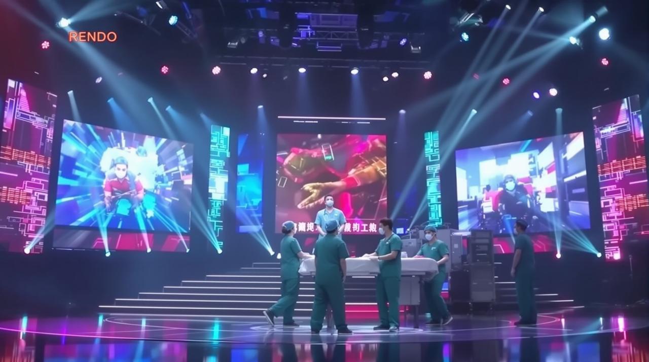 网曝某综艺节目录制现场发生意外，选手受伤送医