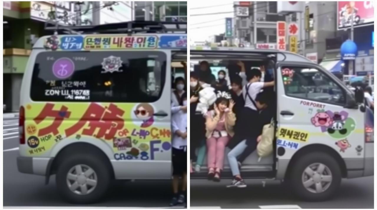 某K-POP偶像粉丝开车追保姆车，危险行为被谴责